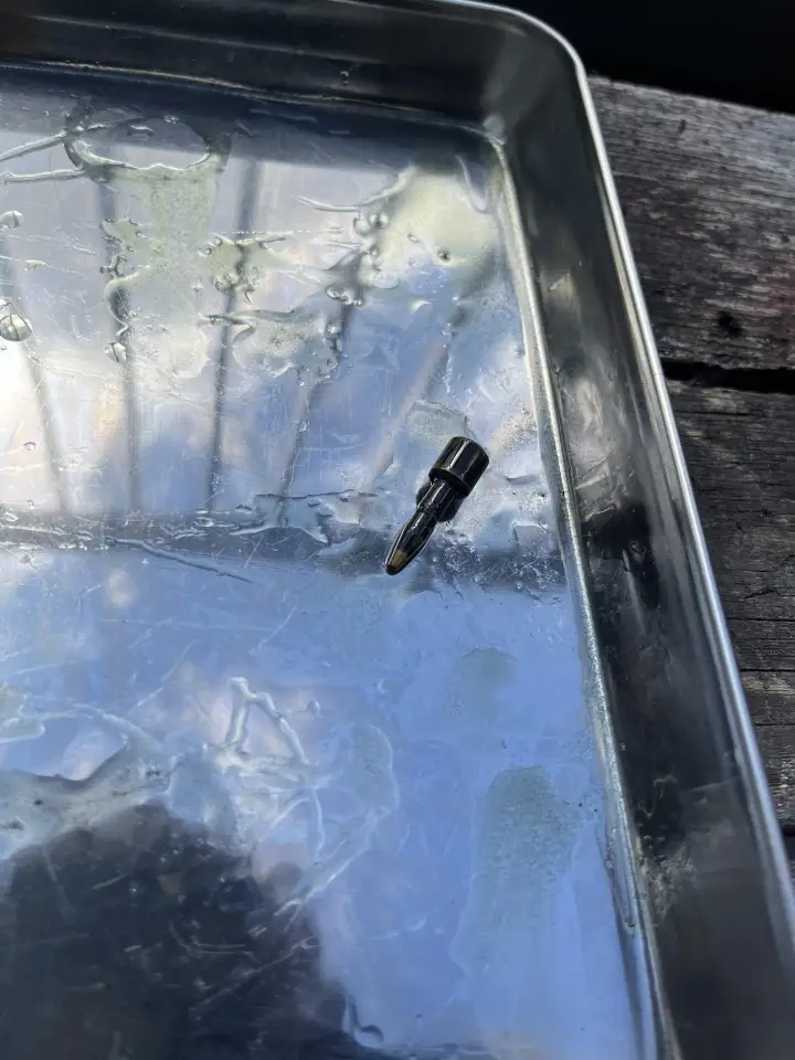 汚れたニードル