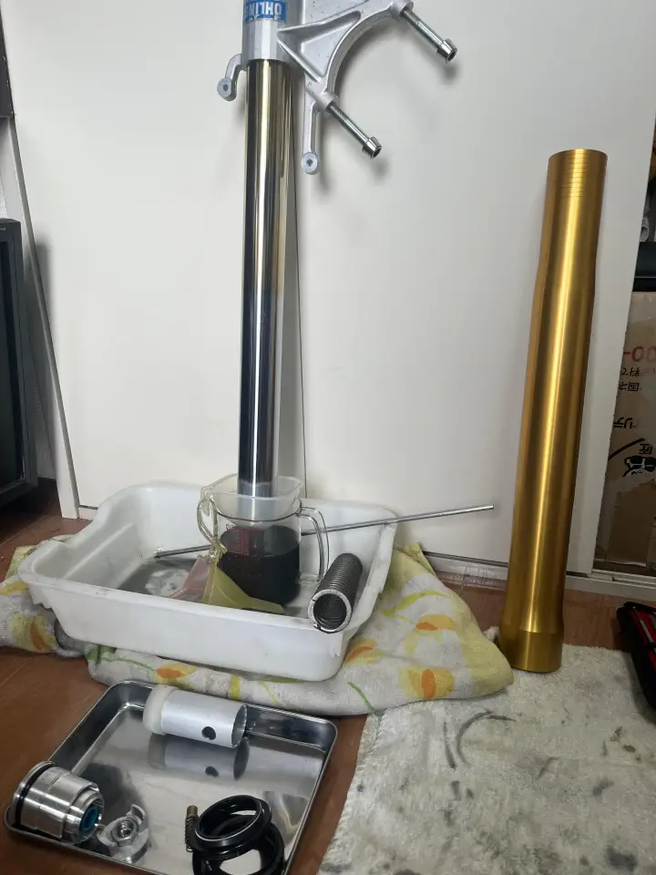 取り外したパーツ類