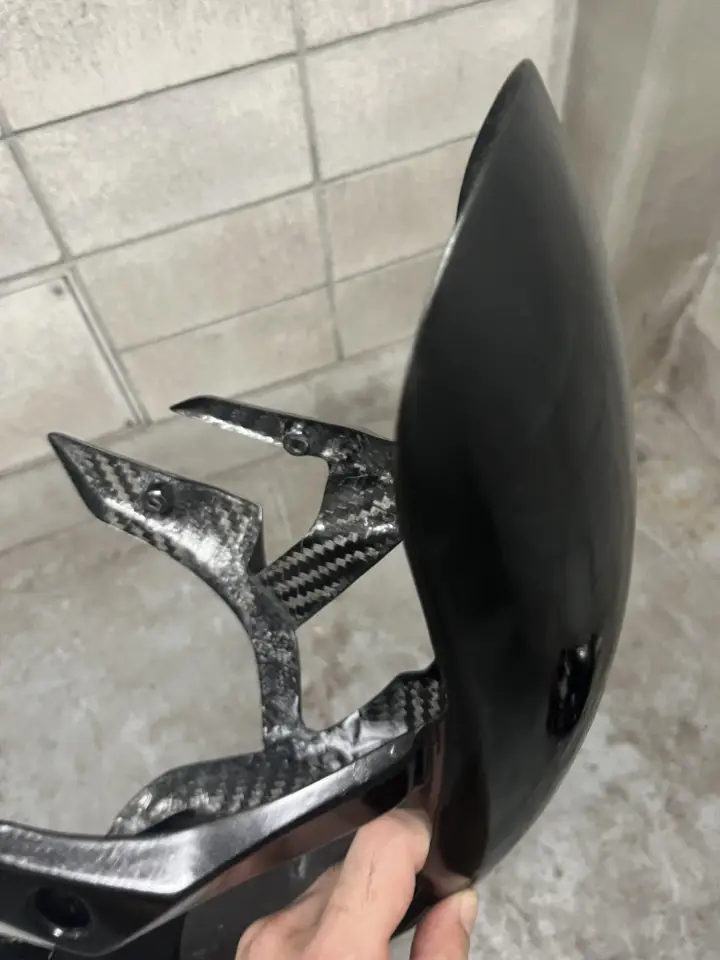 補修後のフェンダー